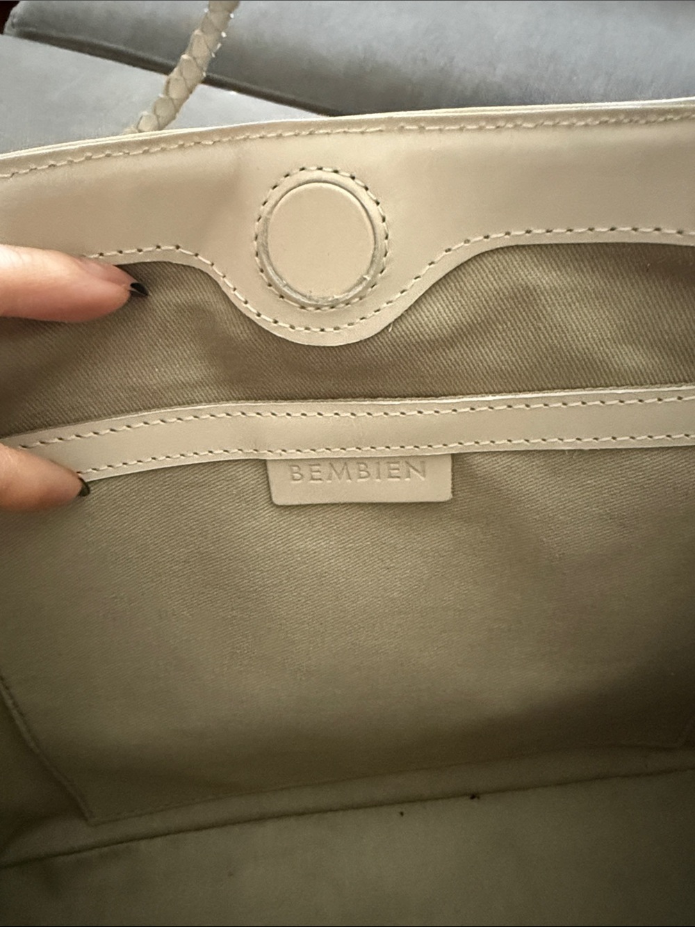 Bembien Woven Leather Ella Bag - Picture 3 of 4